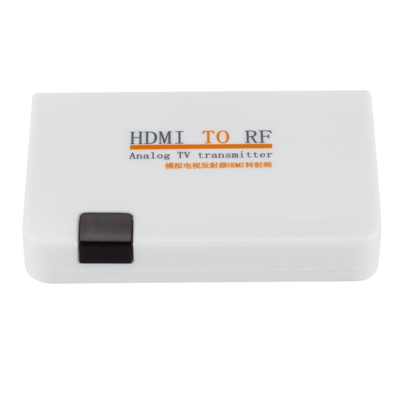 E-SDS HDMI to RF Coaxial Converter Box with Remote Control,HDMI to Coaxial Analog Signal Support Zoom Function