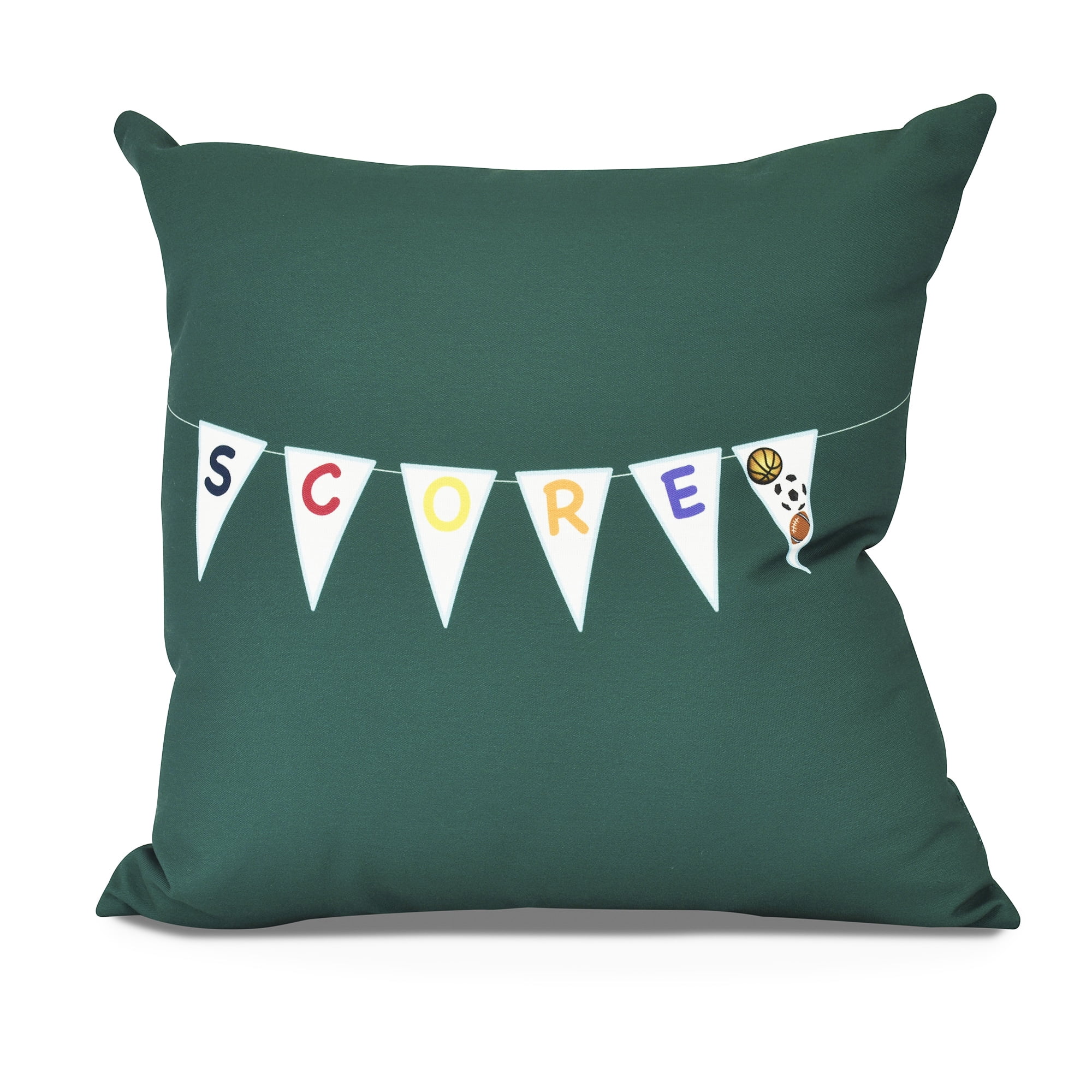 Score! Word Print Pillow