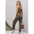 thumbnail image 1 of ABPHQTO Mono de punto con bolsillos verde de mujer, 1 of 5