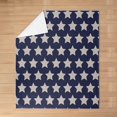 thumbnail image 3 of Throw Blanket, American Flag Flannel Fleece Blanket, Independences Of Freedom, 3 of 6