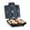 Graphite, variant on Dash Multi Mini Waffle Maker: Four Mini Waffles, Perfect for Families and Individuals, 4 Inch Dual Non-stick Surfaces with Quick Release & Easy Clean