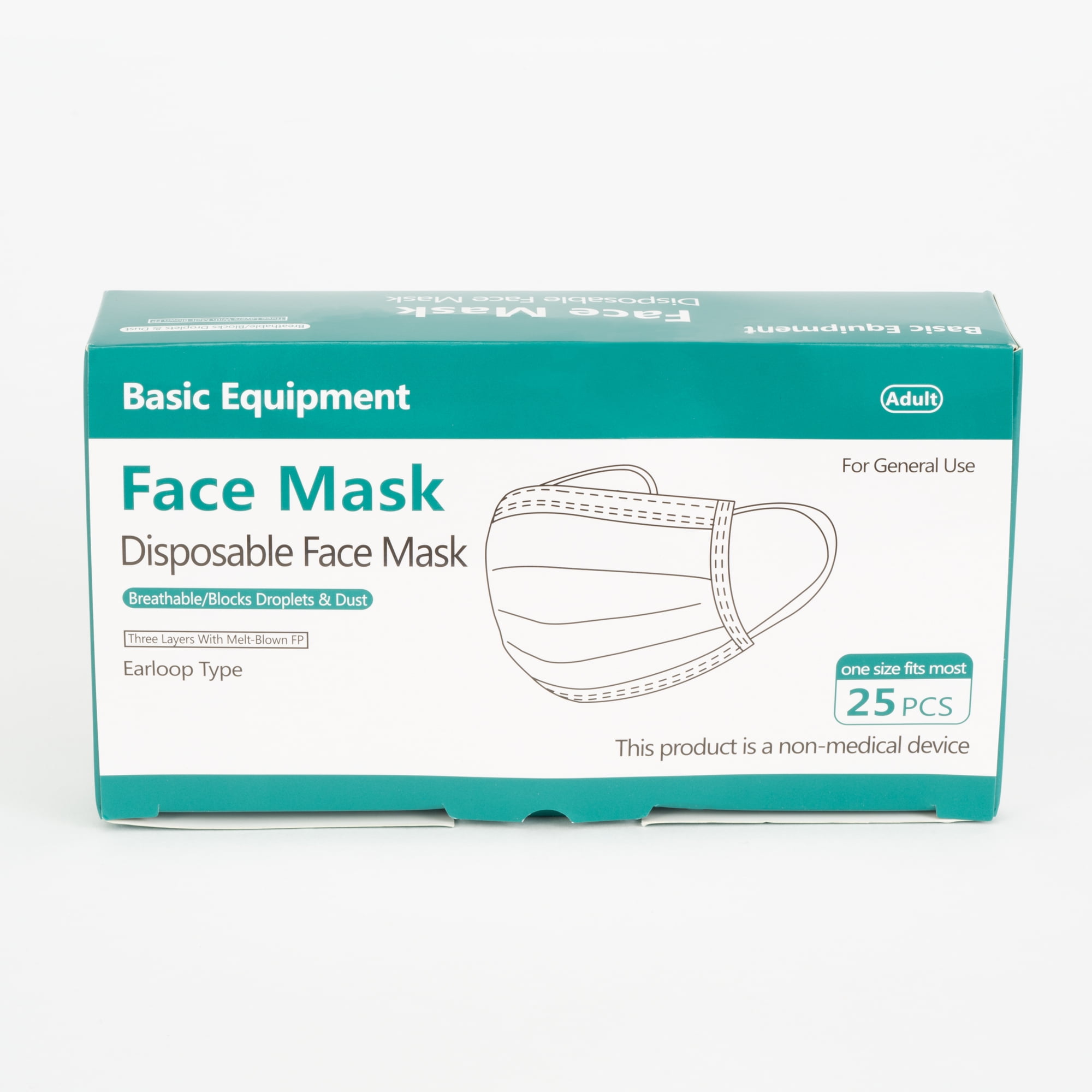 54043 Disposable Try On Mask White 25 Per Bag 