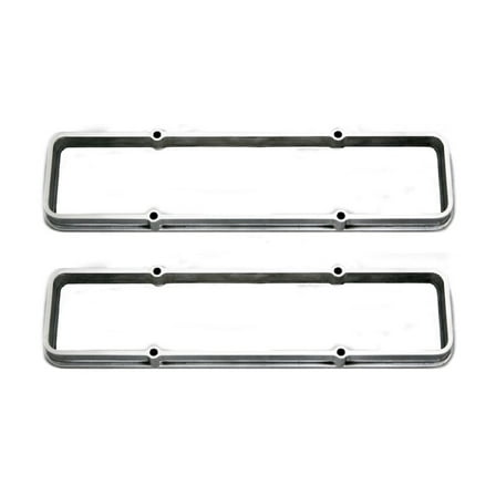 Racing Power Co-Packaged SB Chevy Valve Cover Spacer 1In Polished