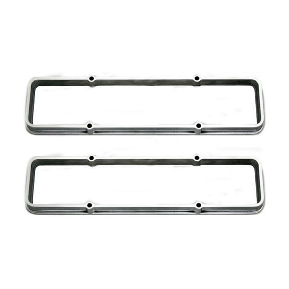 Racing Power Co-Packaged SB Chevy Valve Cover Spacer 1In Polished