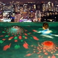 thumbnail image 4 of SPOORYYO Swimming Pool Lights with Colorful Fish Pattern, Floating Bathtub Light for Light Up Bath Toys, Aquariums, Party Decoration Lights(3AAA Batteries Powered, Not Included), 4 of 8
