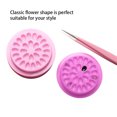 thumbnail image 2 of Gasket Adhesive Holder Disposable PVC Makeup Tray Convenient Multifunctional Compact for Women Beauty Accessory Purple, 2 of 9