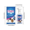 thumbnail image 4 of Hat Cleaner Foam Wash Deodorant Dry Cleaning Spray Hat Cleaning Foam Cleaner 120ml Multicolor, 4 of 8