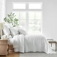 thumbnail image 2 of Levtex Home - Mills Waffle - KIng Bedspread Set - Bright White Cotton Waffle - Bedspread Size (120 x 104in.), Sham Size (36 x 20in.), 2 of 5