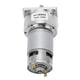 thumbnail image 5 of DC Geared Motor Self Locking Aluminum Alloy Shell Brass Coil Micro Turbine Worm Gear Motor DC24V 3.8A 45RPM 21.2KG.FCM, 5 of 5