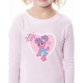 thumbnail image 4 of Sesame Street Toddler Girls' Abby Cadabby Heart 2 Piece Long Sleeve Pajama Set, 4 of 4