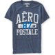 thumbnail image 1 of Aeropostale - Camiseta gráfica para hombre Aero No. 87, azul, extragrande Aeropostale  Camiseta gráfica, 1 of 1