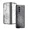 Black, variant on For Samsung Galaxy Z Fold 6/5/4/3/2 Mechanical Plating Hinge Case+Screen Protector