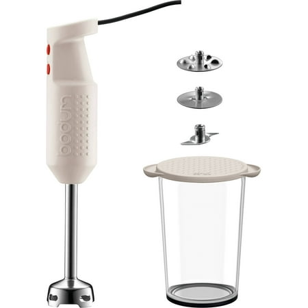 Bistro Electric Blender Stick with Accessories, White