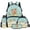 Beach Pool Capybara Happy, variant on Yspwyqan Blue Dachshund Dog Backpack Set 4Pcs with Lunch Box Pencil Case and Water Bottle Bag, 17 Inch Lightweight Bookbag for Elementary Middle School Travel