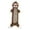 Brown, variant on Chew Toys for Dogs Freely Unstuffed Crinkle Squeaky Interactive Puppy and Adult Dog Toy for Heavy Chewers – No Stuffing Toy for Large Medium Small Dogs, 60 cmx25 cm, Green