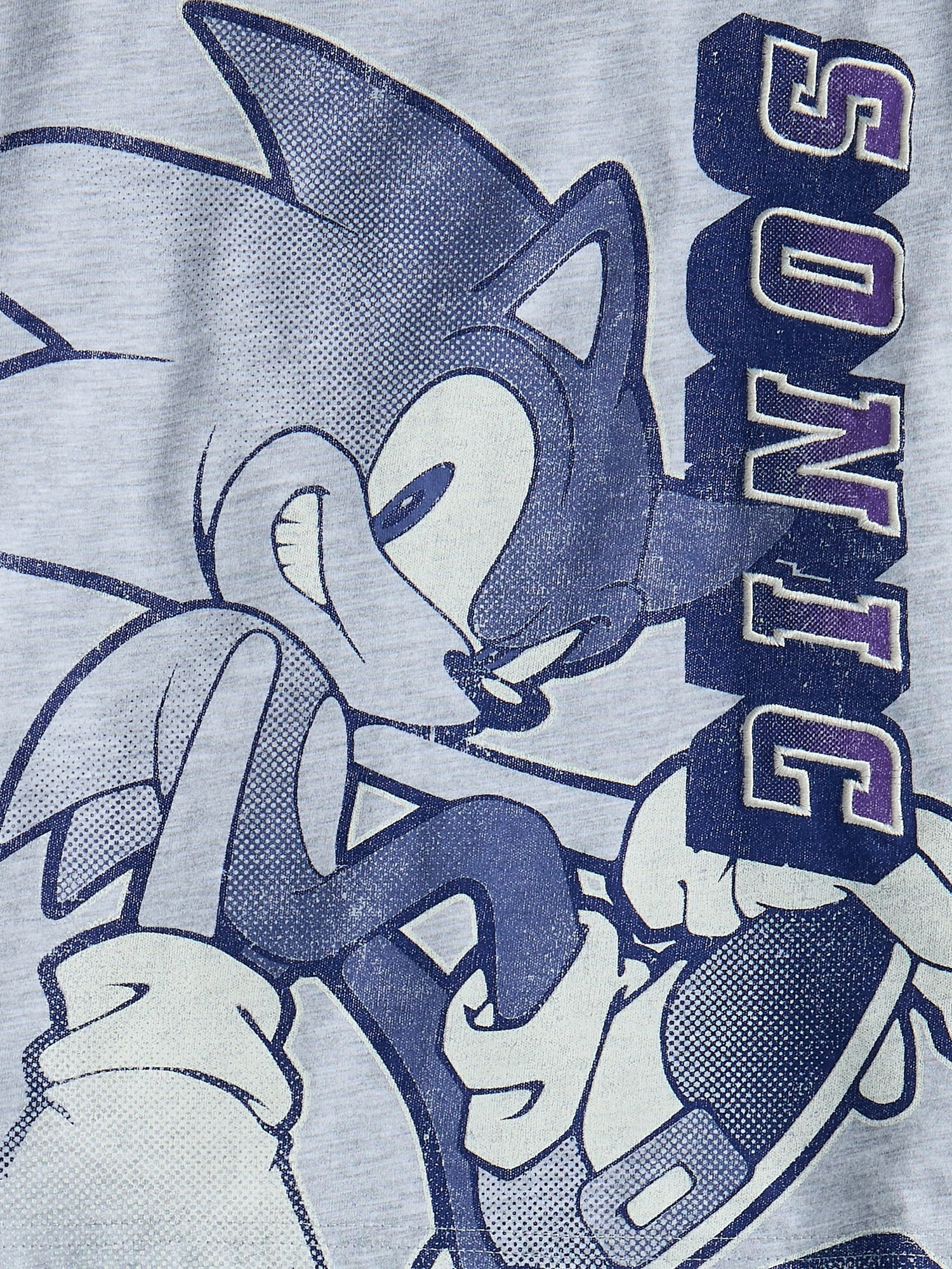 Sonic the Hedgehog Boys Graphic Tee with Short Sleeves and Shorts Set, 2 Piece, Sizes 4-16