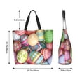 thumbnail image 5 of Yiaed Easter Eggs Print Handbag for Women Tote Purse Shoulder Bag Large Fashion Hobo Purse Handbag Shopping Tote, 5 of 5