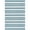 Ivory/Teal, variant on SAFAVIEH Courtyard Patrice Striped Indoor/Outdoor Area Rug, Ivory/Teal, 8' x 10'