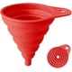 thumbnail image 1 of Embudo plegable de silicona, embudo plegable para utensilios de cocina para transferencia de líquidos en botellas de agua de grado alimenticio., 1 of 5