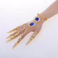 thumbnail image 3 of de danza del vientre declaración india para fiesta de disfraces de Halloween Azul Zulema Pulsera Danza del Vientre, 3 of 7