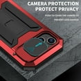 thumbnail image 6 of Allytech Compatible with iPhone 14 Plus 2022 (6.7 inch), Military Grade Full-Body Rugged with Kickstand and Built-in Screen Protector Slide Camera Protective Case for iPhone 14 Plus 5G, Red, 6 of 7