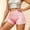 Pink, variant on Women Sequin Micro Shorts Y2k Low Rise Glitter Sparkle Shorts (Hot Pink S)