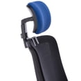 thumbnail image 4 of Luzkey Office Chair Headrest Desk Chair Head Rest Adjustable Height Angle Ergonomic Computer Chair Head Pillow Neck Support Cushion Blue, 4 of 7