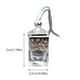 thumbnail image 1 of Botella De Perfume Colgante De Coche Vacía Ambientador De Aire Recargable Difusor De Fragancia Botella De Vidrio Vacía 3 Uds Cateissary VI011915-02, 1 of 5