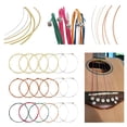 thumbnail image 4 of Kit de accesorios para guitarra NERECNDENS, 66 piezas con cuerdas, púas y más, 4 of 7