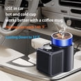 thumbnail image 6 of 2-in-1 Car Heating Cooling Cup, 12V 36W  Portable Electric Heated and Cooled Travel Coffee Mug with Digital Display for Milk Water Beverage (Deep Black), 6 of 6