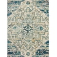 thumbnail image 2 of Nourison Fusion Oushak Center Medallion Cream/Blue Area Rug, 2 of 8