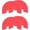 Red, variant on 2pair Shoe Sole Protector for Sneakers Size 8.5-9 Self-Adhesive Non Slip Pad Heel Plates Repair Men and Women, Red
