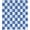 Blue, variant on Retro Checkerboard Shower Curtain Purple White Checkered Boho Modern Cute Aesthetic Plaid Chic Geometric Minimalist Simple Vintage Bathroom Curtain with Hooks