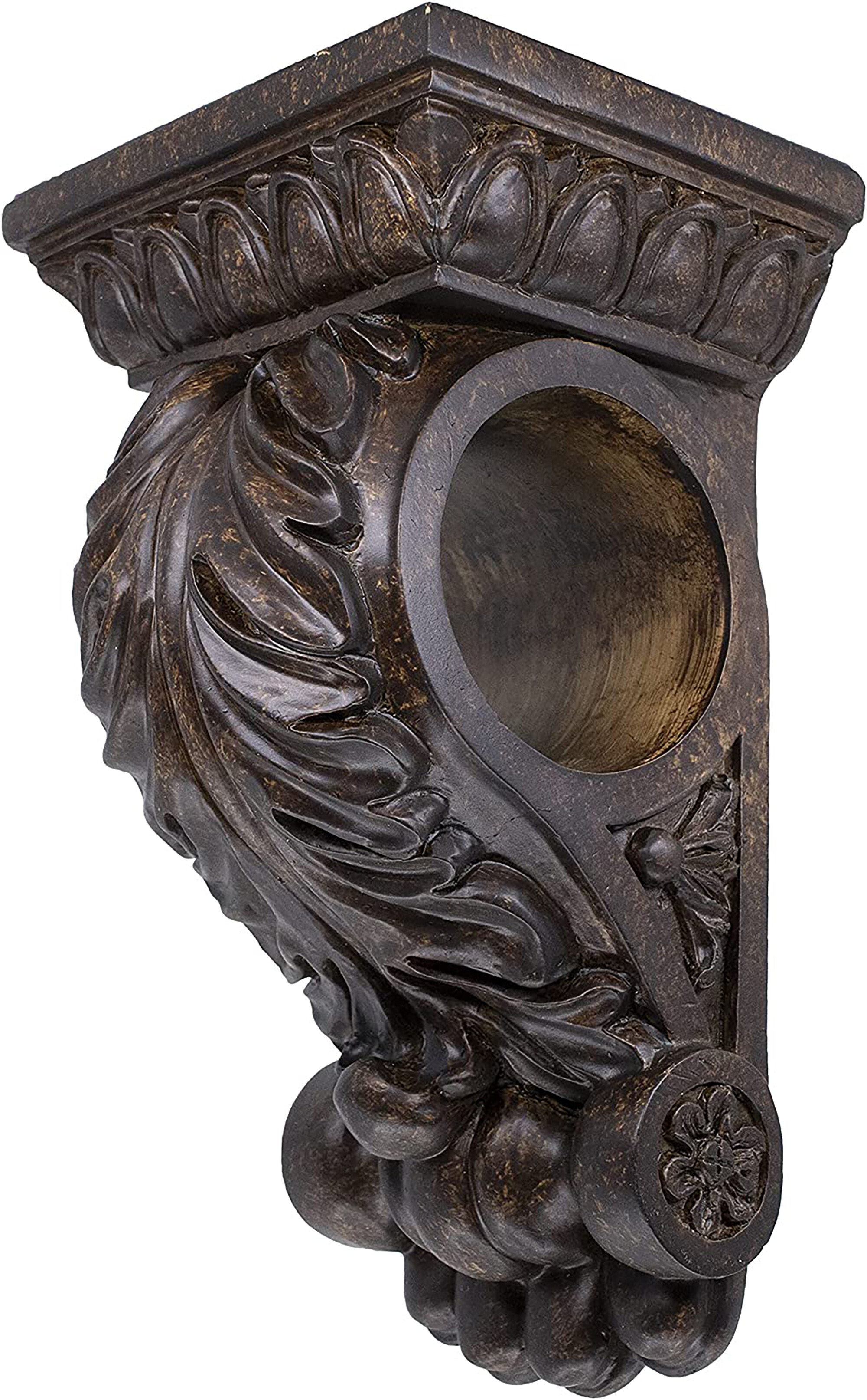 MERIVILLE Chatecu Drapery Sconce, Corbel Bracket, Drapery Scarf Swags