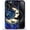 Halloween Bats Spooky Moon Stars, variant on Case for iPhone 15 Plus, Fire Agate Precious Stone Gold Design Hybrid Dual Protection Soft TPU + Hard PC, Shockproof & Anti-Scratch Cover Men Women Stylish Protective Phone Case