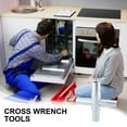 thumbnail image 3 of ROCKROK 4 Way Sillcock Key Steel Water Key with 4 Way Utility Meter Key Faucet, 3 of 7