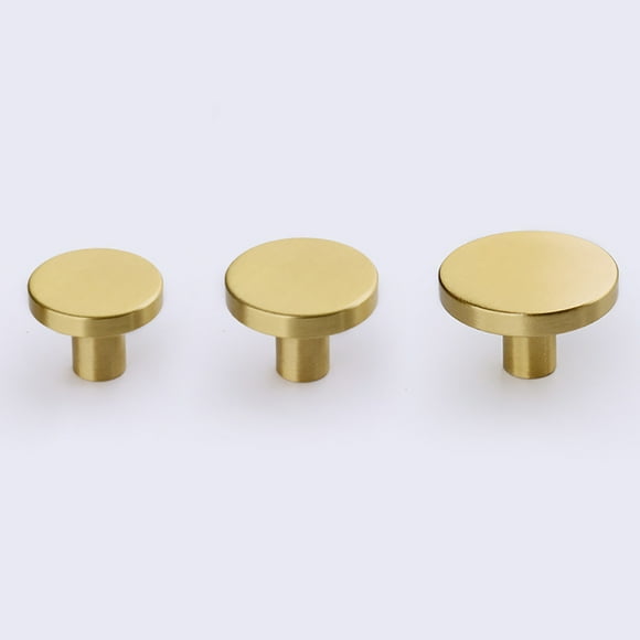 Jinsinto Set of 3pcs drawer knobs, copper furniture knobs