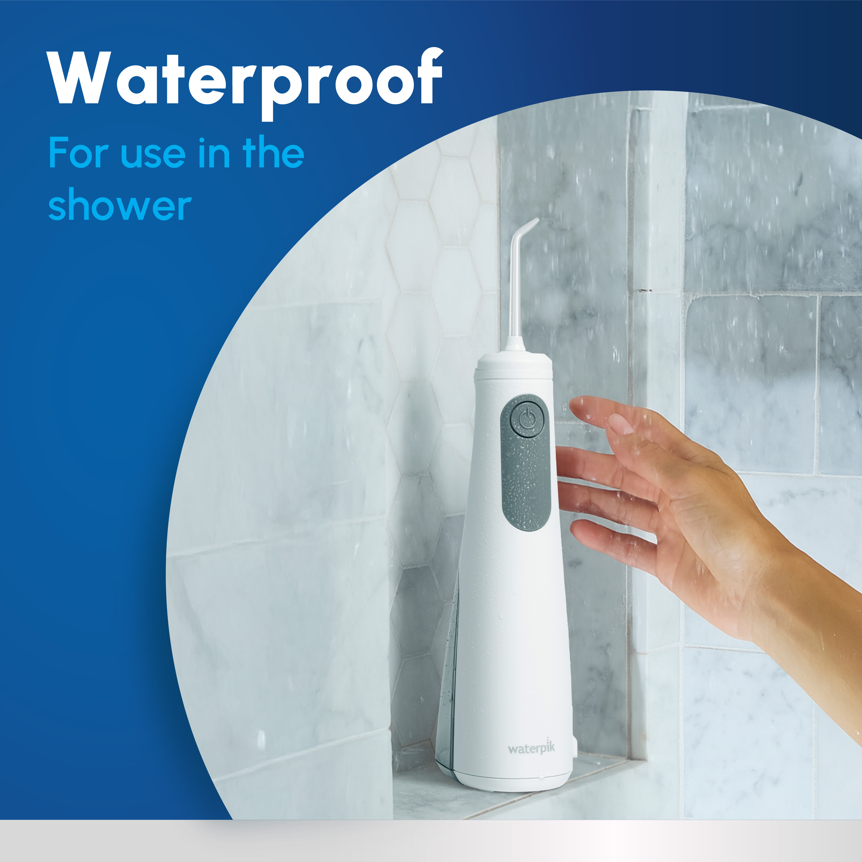 Waterpik Cordless Enhance 3200 Water Flosser, White photo 6