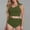 Army Green, variant on Yotami Womens Tankini Swimsuits 2-Piece Swimsuit Set with Removable Padded, Solid Color Adjustable Strap High Waisted Bathing Suits for Athletic, Army Green
