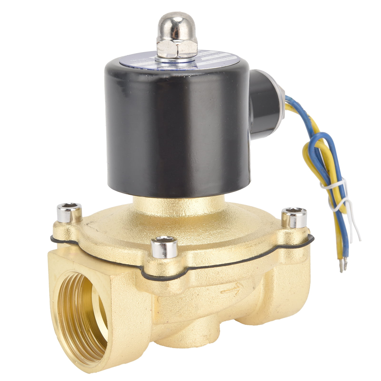 2W-250-25 Solenoids Valves, Normally Closed Solenoid Valve Brass For ...