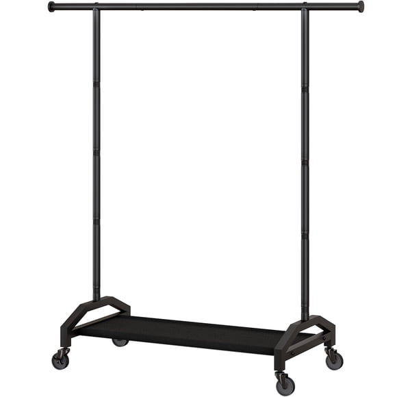 Perchero Wiracks de Acero Negro Resistente 112x43x165 cm
