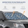 thumbnail image 4 of Naloa Astronaut Print 2-Piece Windshield Sunshade,Foldable Car Front Window Sun Shades,for Most Sedans SUV Truck-Medium, 4 of 6