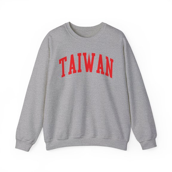 Taiwan Sweatshirt Gifts Crew Neck Shirt Long Sleeve Unisex