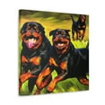 thumbnail image 2 of Watchful Rottweiler Guard - Canvas, 2 of 10