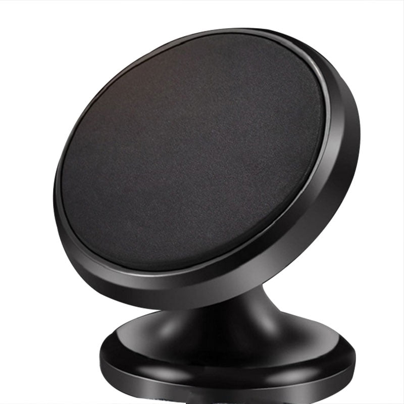 Humixx Qi Wireless Charger Car Mount Holder for Dashboard 360 Degree Rotation Black Car Phone Holder Durable Design for Cellphone 4 to 6 inches 