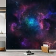 thumbnail image 3 of Idea4wall 3pcs Galaxy Eclipse Astronomy & Space Stick Wallpaper Removable Wall Murals Large Wall Stickers for Home Decoration, 72"x72", 3 of 5