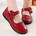 thumbnail image 6 of Girls' Shoes Adorable Mary Jane Side Flower Ballerina Flat (Toddler/Little Girl) Save Big, 6 of 9