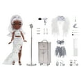 thumbnail image 4 of Rainbow Vision Rainbow High Rainbow Divas- Ayesha Sterling (Silver) Fashion Doll. 2 Designer Outfits to Mix & Match w/ Vanity Playset, Gift for Kids 6-12 Years & Collectors, 4 of 8