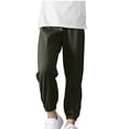 thumbnail image 3 of Bovxnpu Boys Casual Jogger Pants Solid Kids Elastic Waist Summer Joggers Sports Casual Pants, 3 of 7