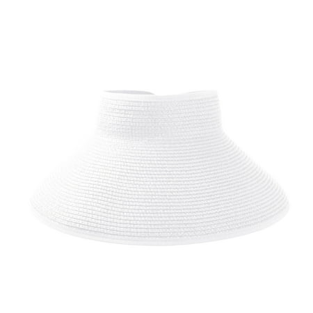 

Heiheiup Beach Fashion Wide Hat Hat Sun Drafting Hat Women s Rollable Conciseness Baseball Caps No Boxing No Life Hat
